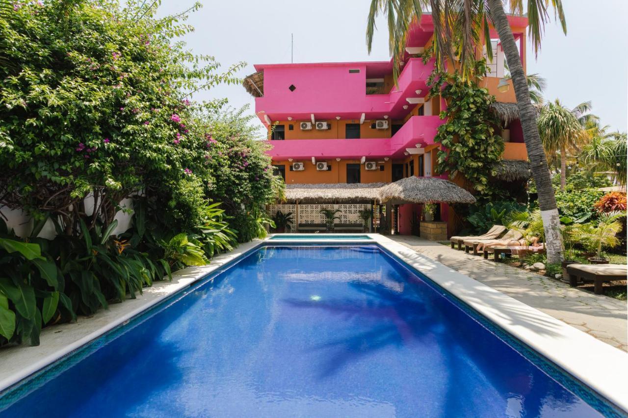 Hotel San Martin La Punta Puerto Escondido  Exteriör bild