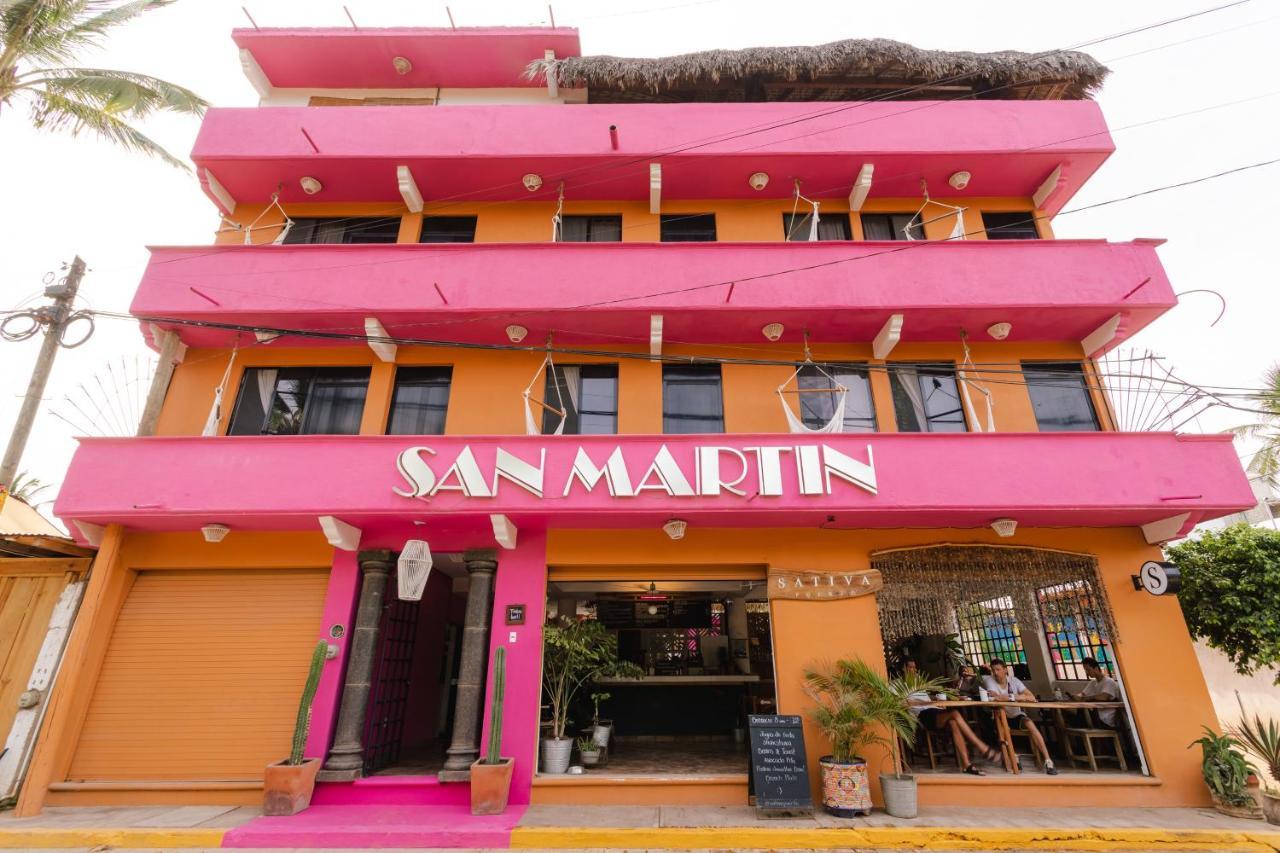 Hotel San Martin La Punta Puerto Escondido  Exteriör bild