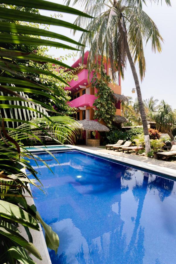 Hotel San Martin La Punta Puerto Escondido  Exteriör bild